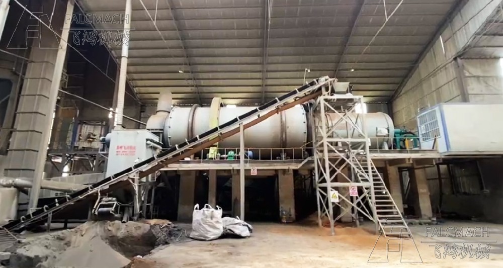 荥阳80吨沙子烘干机