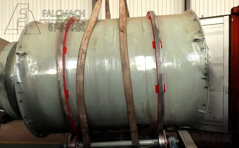 尼日利亚5吨钛粉烘干机